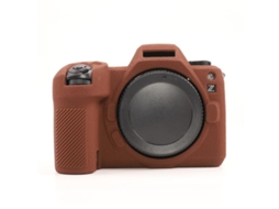 Capa Protetora Lurelia Para Nikon Z6iii, Silicone Macio, Cor Café