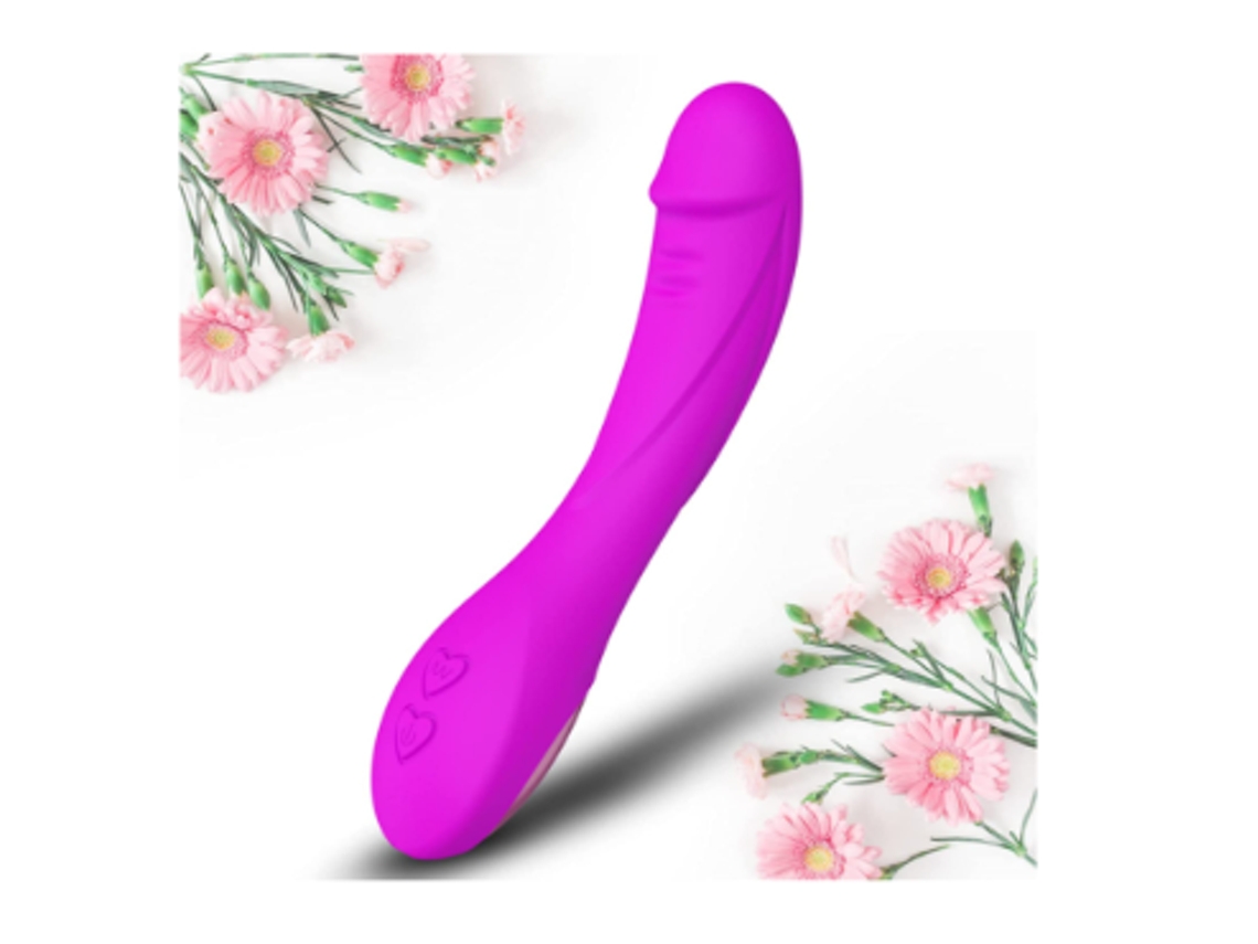 Vibrador De Massagem Av Com Carregamento Usb, Vibrador De Conversão De Frequência, Masturbador Erótico Feminino, Roxo