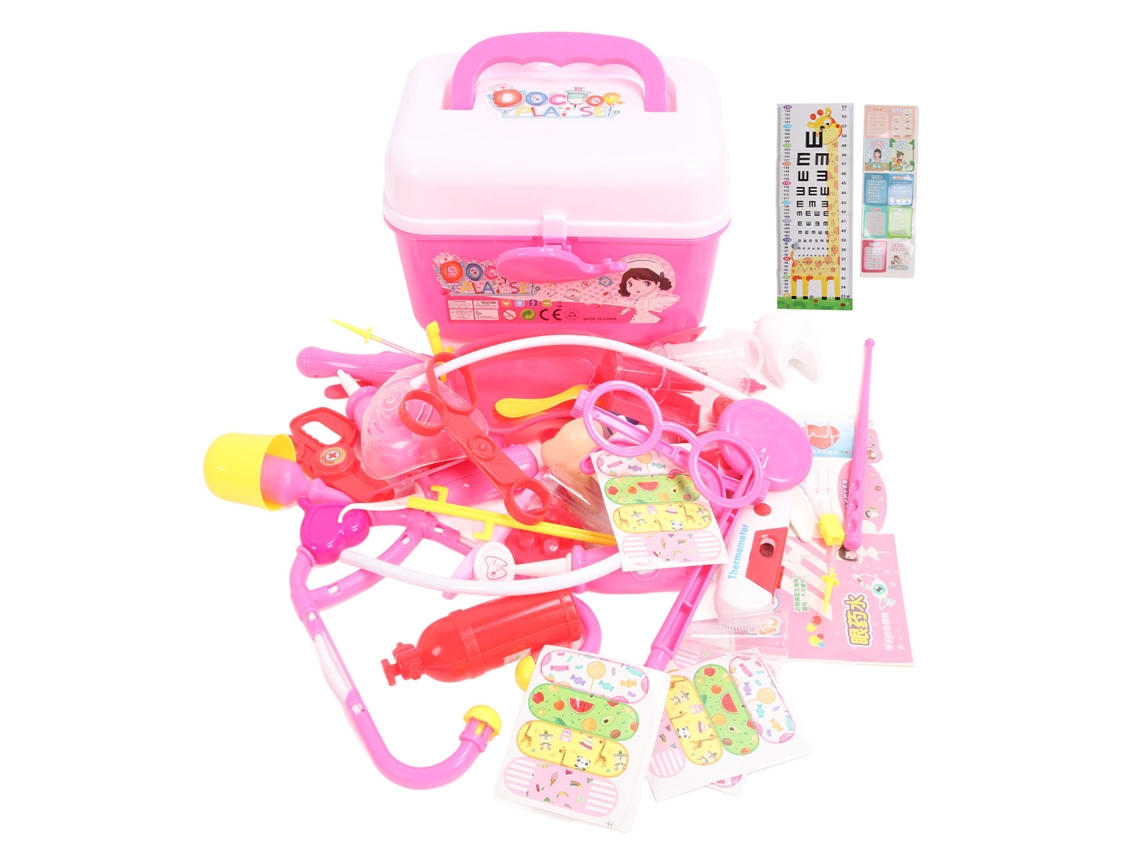 Brinquedo Médico Infantil Kit De Jogo Educativo Role Play Interativo Para Crianças Toddlers Meninas