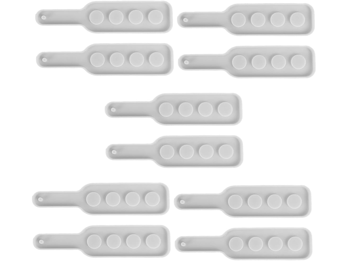 Conjunto De 5 Bandejas De Resina E Sílica