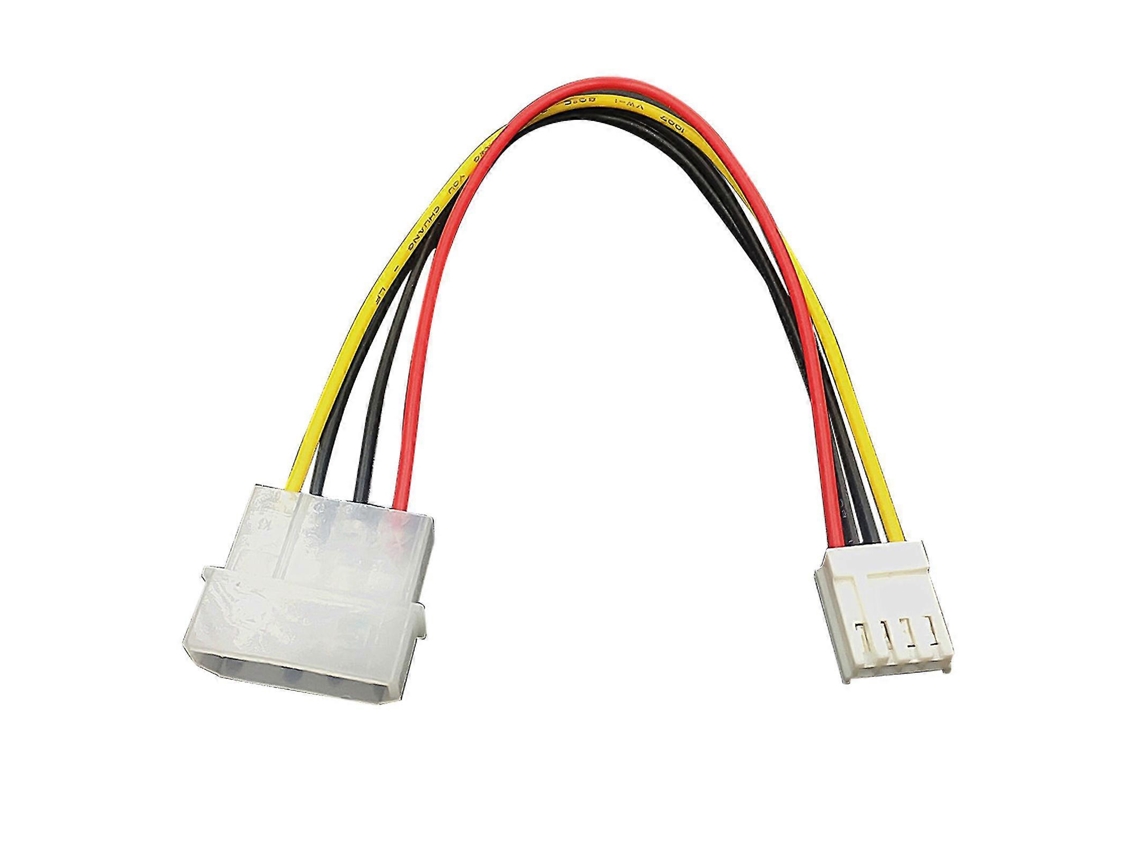 Cabo De Alimentação De 20 Cm Com 4 Pinos, De Metal, Para Disquete, Compatível Com Computadores E Pcs. Aquaforge