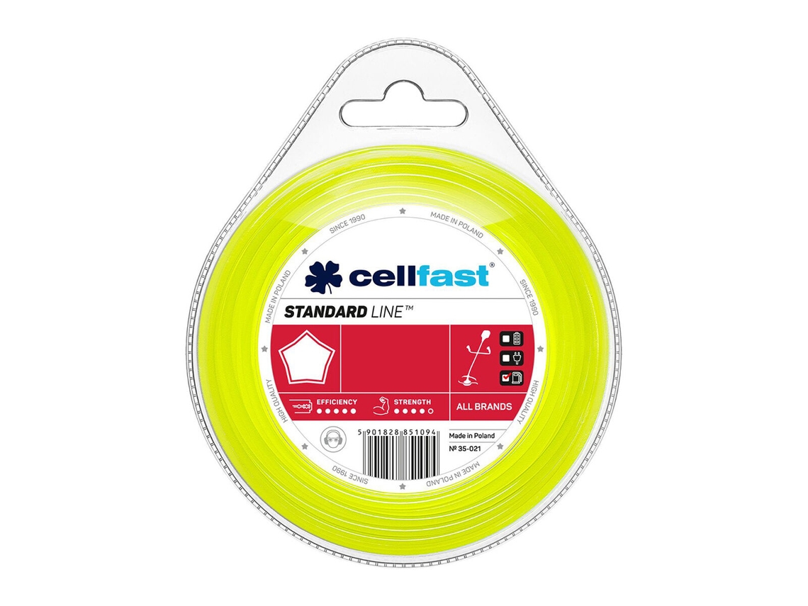 Fio para corte CELLFAST 15 m 3 mm
