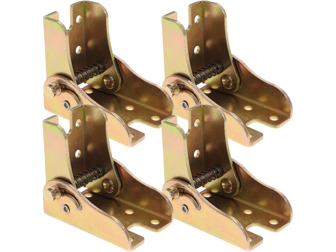 Conjunto De 4 Dobradiças Dobráveis Com Travamento Automático Para Pés