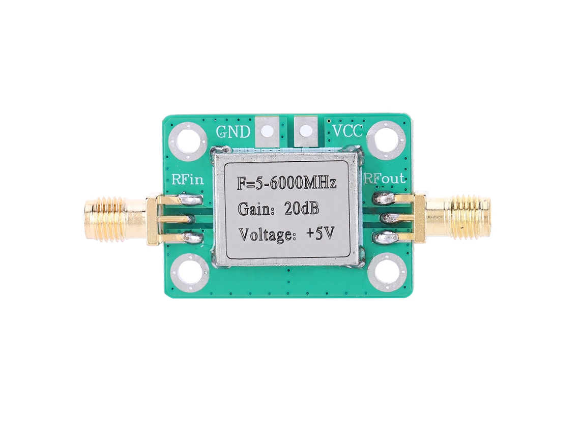 Módulo Amplificador De Potência De Sinal De Banda Larga 5m-6ghz 20db