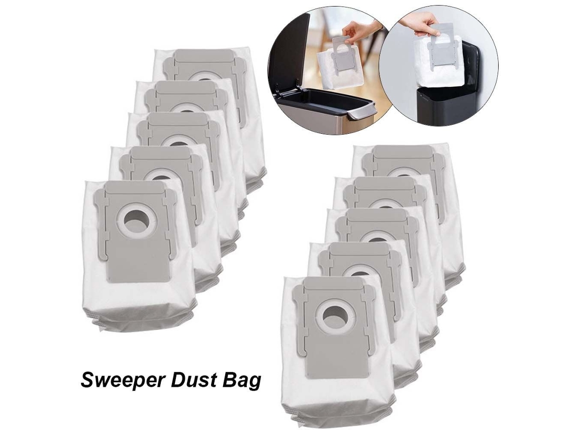 Lurelia 3 Sacos Para Aspirador Compatível Com Irobot Roomba E5 E6 E7 Material Resistente