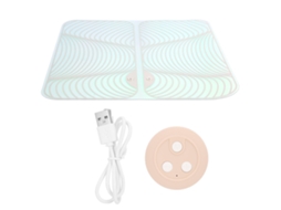 Almofada De Massagem Para Os Pés Ems Com Controle De Botão Inteligente Recarregável, Estimulador Elétrico De Massagem Para Os Pés