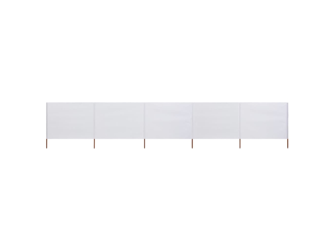 Wind Screen, Wind Screens Vidaxl Branco Tecido (600 X 120 Cm)