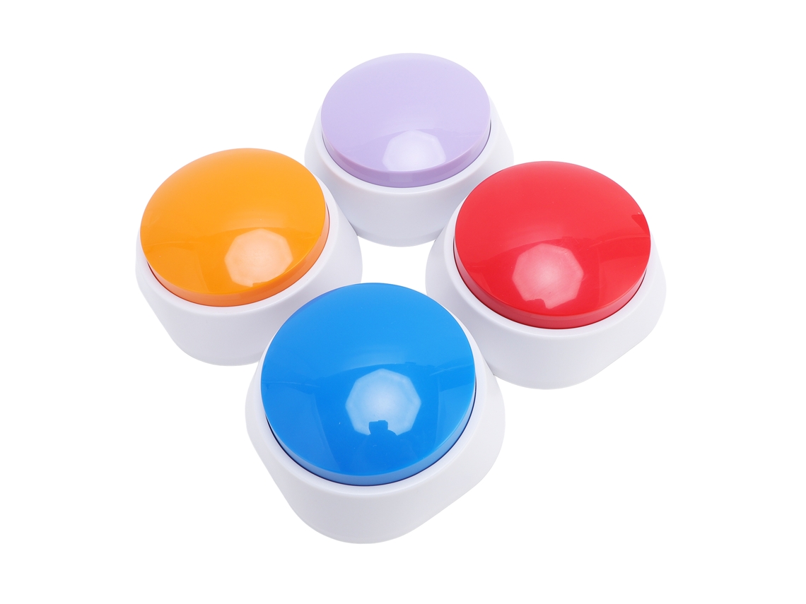 Buzzer de treinamento para pets, gravação e comunicação EOOCOO