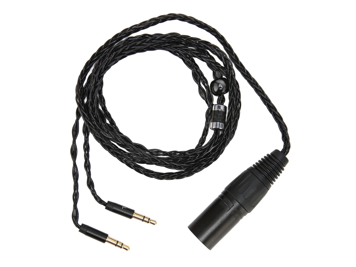 Aetheria cabo Xlr Macho 4 Pinos para 2x 3.5mm Macho para Fones Arya Sundara Z7 Z1r D7200