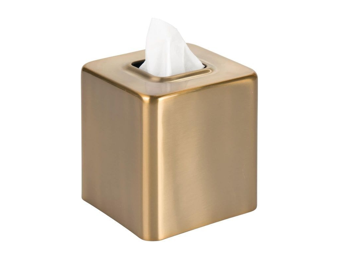 Caixa de papel higiênico Nova Line, quadrada, de metal, porta toalha, moderno S/MARCA