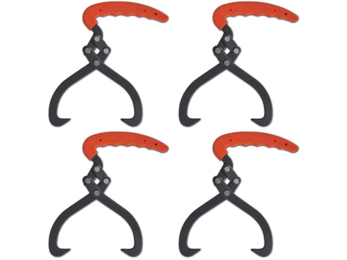 Pinça Para Troncos Com Cabo Em Pvc 4 Pcs