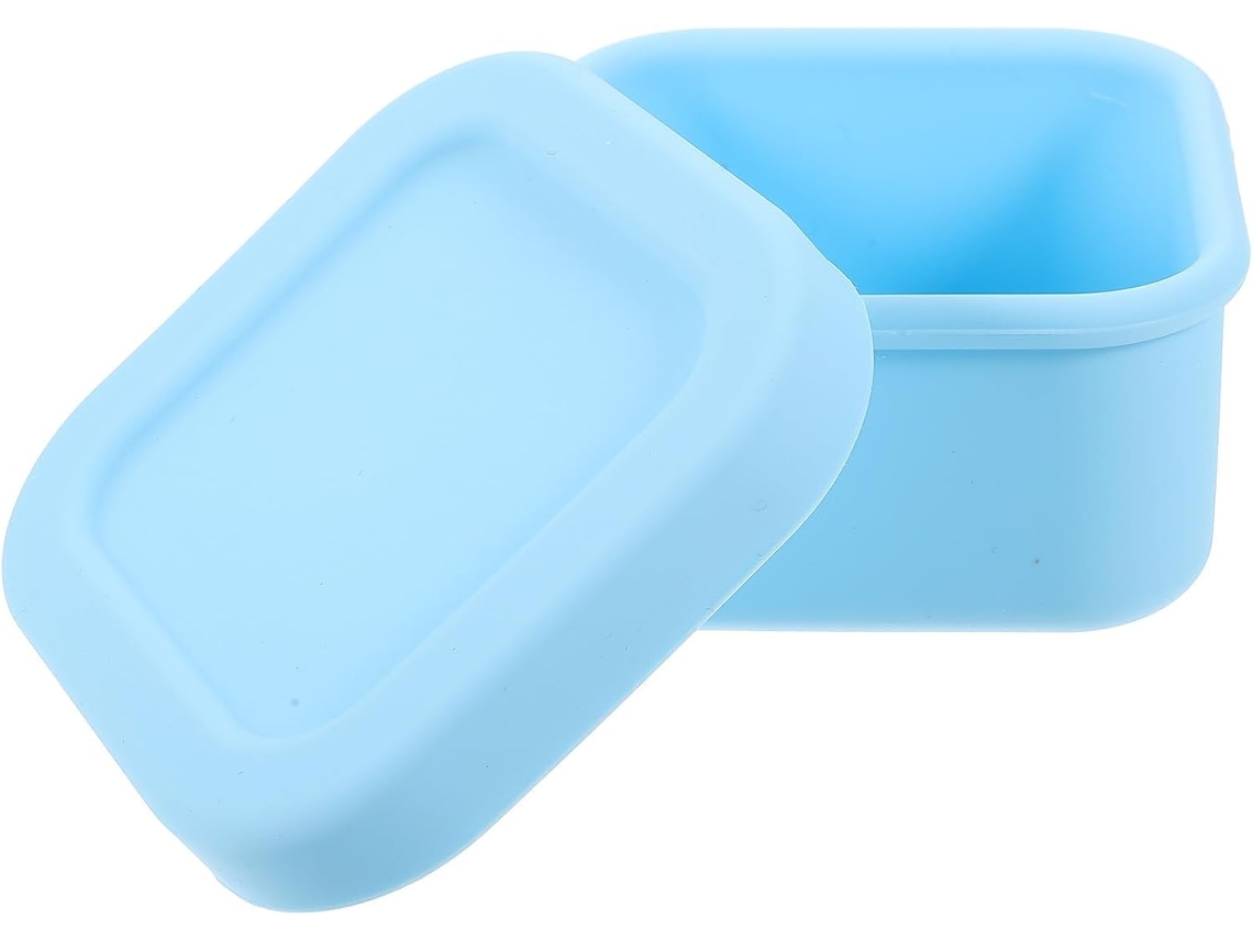 Lancheira Bento De Silicone Compacta Toyvian Com Tampa, Portátil E Lavável Na Lava Louças, Ideal Para O Escritório E