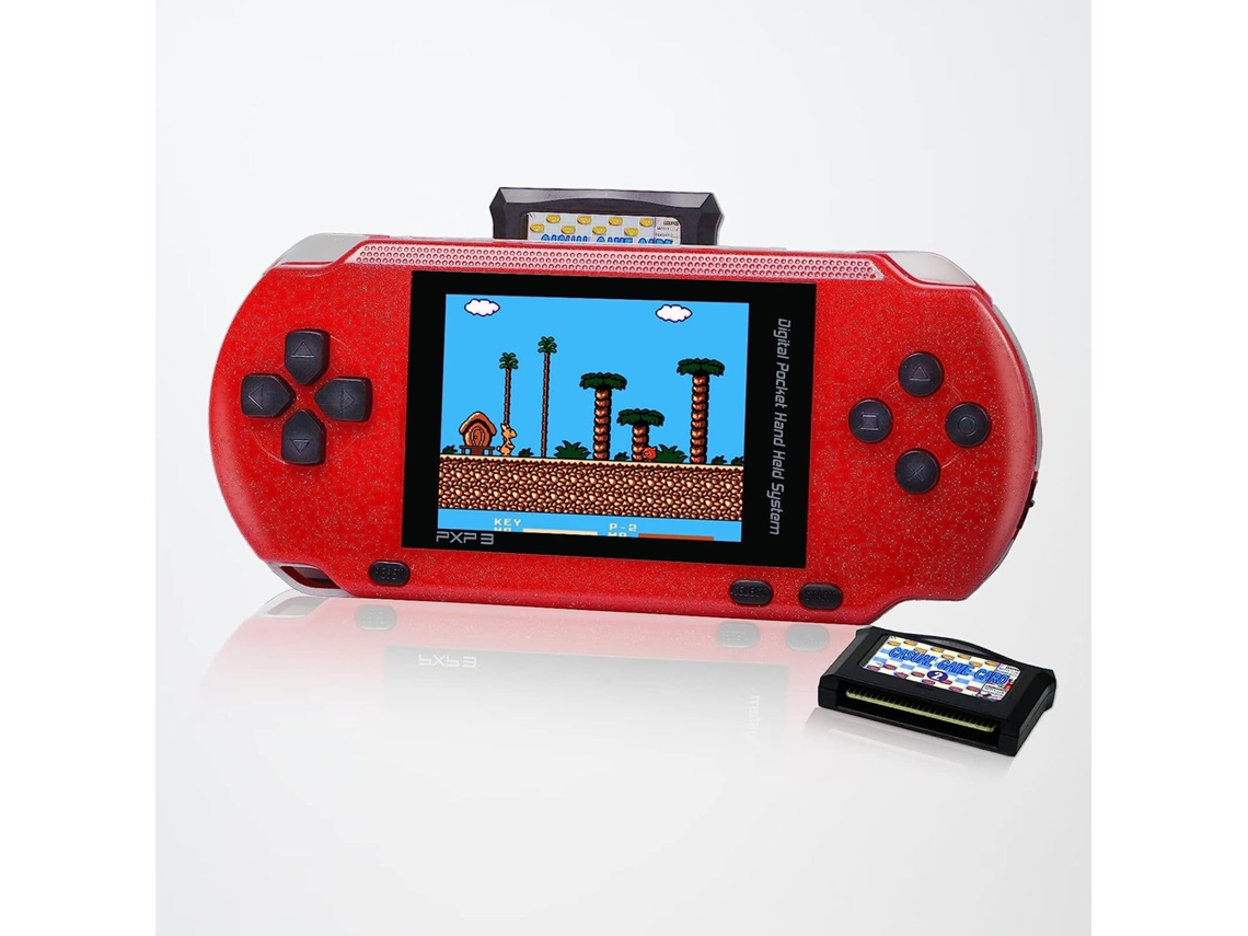 Console Portátil Retrô com Mais de 288 Títulos Clássicos AQUAFORGE