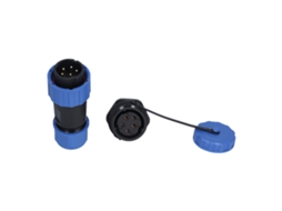 Conector À Prova D'água Com Porca Traseira Ip68, Tomada De Alimentação Para Aviação 250v Cabo/fio Lp205