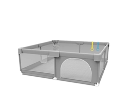 Cercado Para Bebãª, Design Cinza Claro, Barreira De Seguranã§a Infantil,cinza Claro120120 Oem
