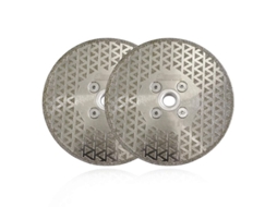 Disco De Corte E Polimento Diamante Eletroplatado Para Mármore E Granito 2und 5 Polegadas/125mm M14