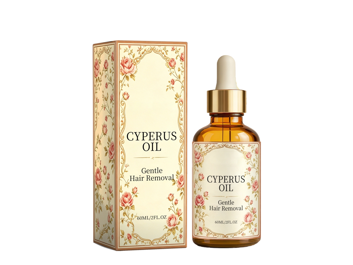 Óleo Depilatório LAXISCREED com Cyperus Rotundus para Hidratação e Pele Macia