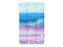 Capa Colorida Mhl Dobrável Tripla Para Tablet Samsung Galaxy Tab S9 Fe 11 Polegadas Sm-x510/x516