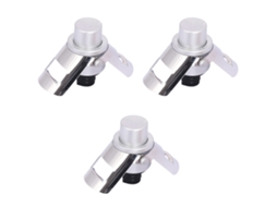 Ferramenta 3Pcs Rolha de Champanhe Multifuncional Criativa Vinho Prateada com Bomba Embutida para Prosecco e Espu UISAVE
