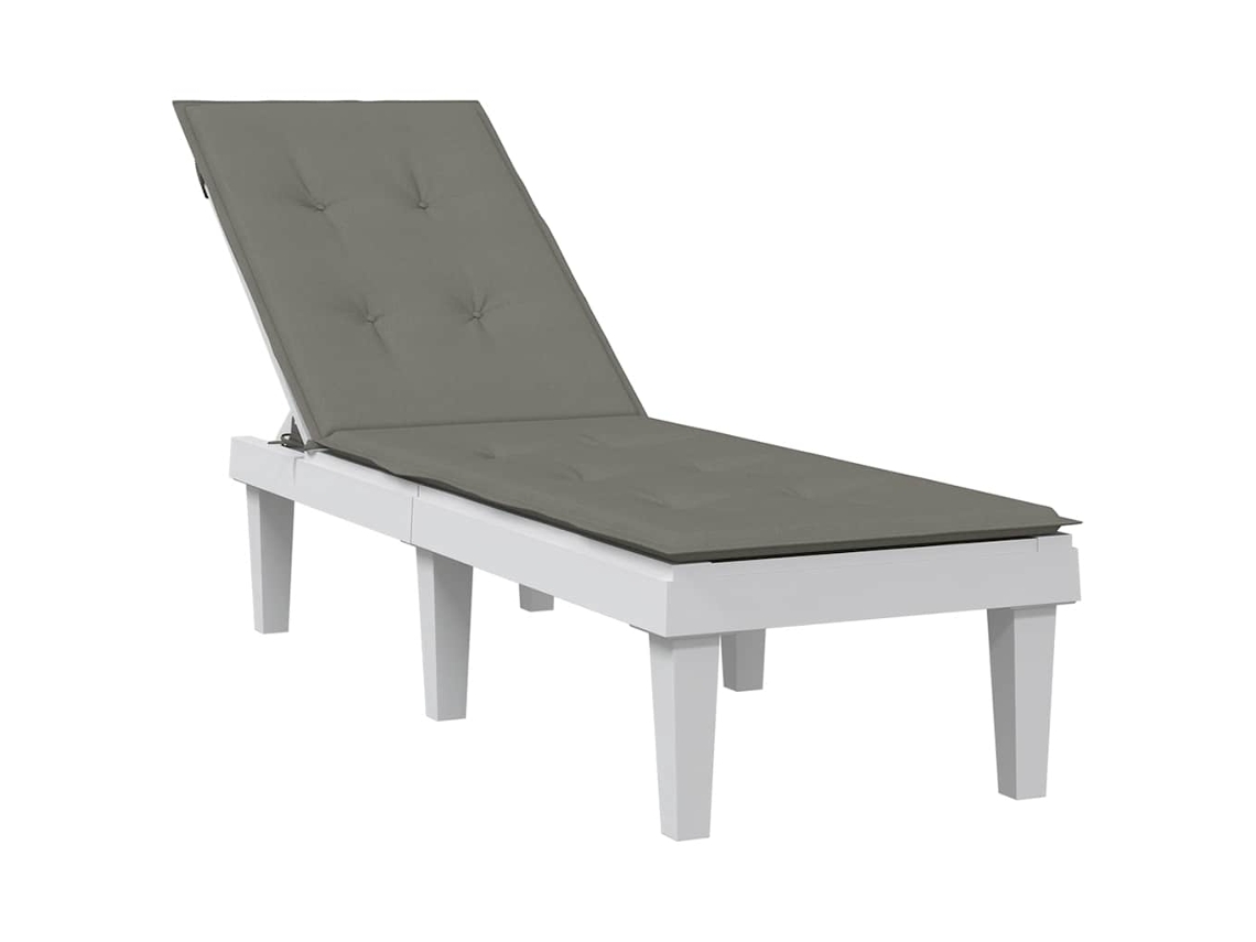 Vidaxl Almofadão Para Cadeira Terraço (75+105) X 50 X 4cm Mesclado Tecido