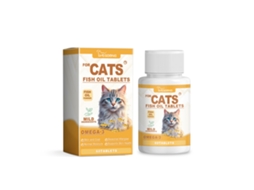 Óleo de Peixe com Multivitamínico para Gatos Yegbong