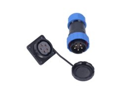 Conector de Alimentação para Aviação IP67 BRILVIBERA