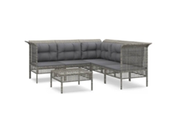 Garden Lounge Set, Garden Lounge Sets Vidaxl Cinzeto Rattan / Vime (n/a)