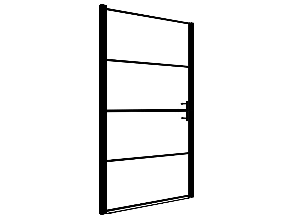Shower Door, Shower Doors Vidaxl Preto Vidro (91 X 195 Cm)