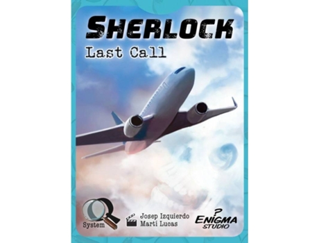Jogo de Tabuleiro  Sherlock: Last Call (Inglês - Idade Mínima: 8)
