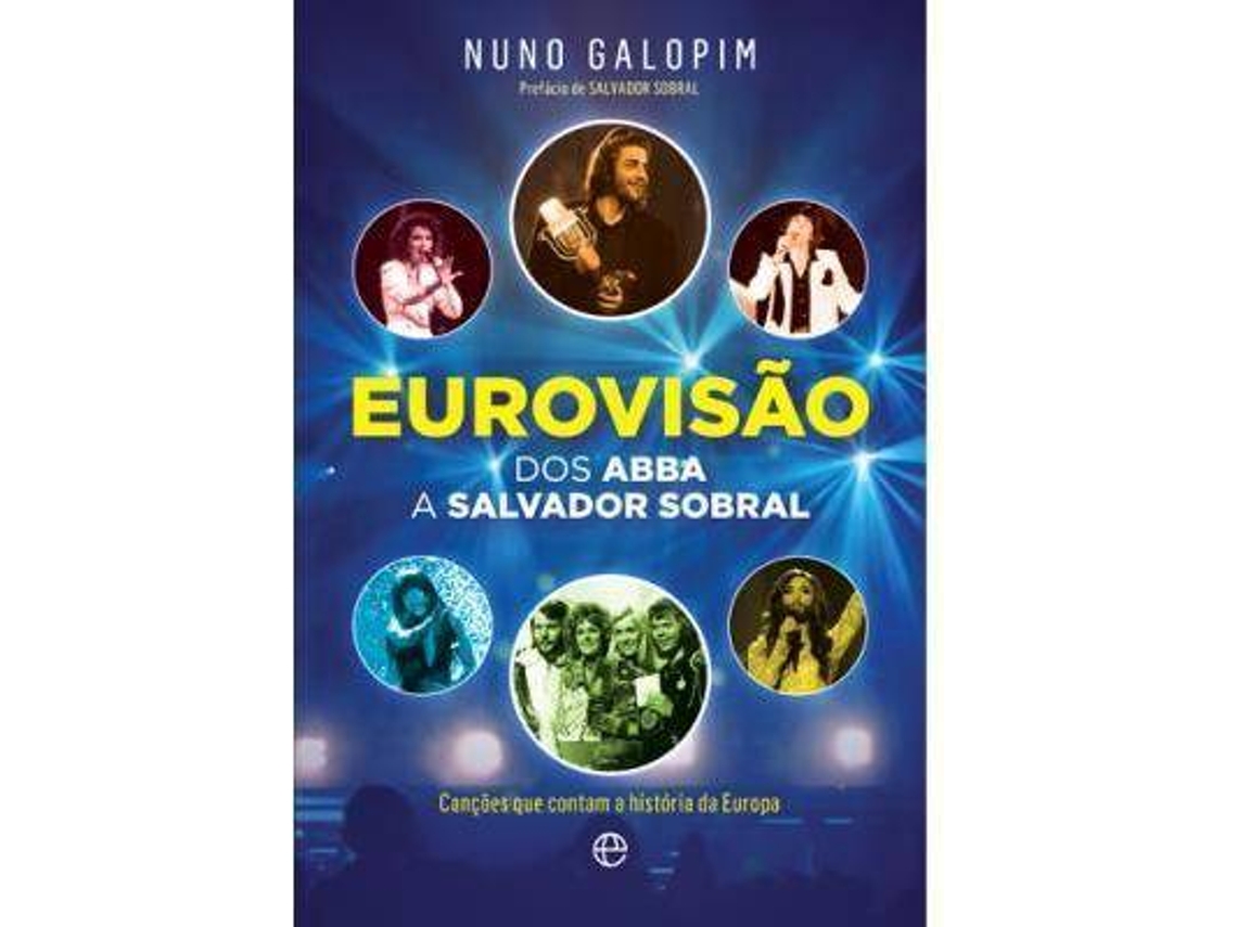 Livro EUROVISÃO de Nuno Galopim (Português)
