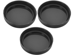 Conjunto De 3 Tampas Planas Reposição Para Copos Liquidificador Com