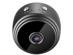 Minicâmera espiã Bestvite HD 1080P WiFi com visão noturna sem fio e detecção de movimento (preta)
