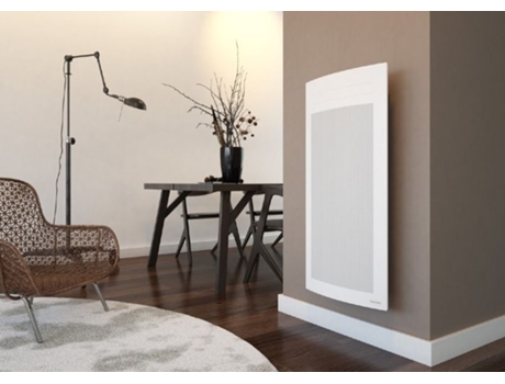 Radiador Radiante Vertical Digital Amadeus 3 Branco 2000W THERMOR Programável Controlável Remotamente