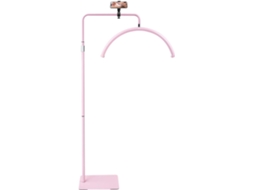 Luz De Beleza U Formato Piso 24 , Led Para Unhas, Rosa (controle Remoto Botão) Sfushos (europa, 36w)