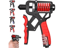 Fortalecedor De Preensão Manual Ajustável Com Contador Eletrônico, Alça Antiderrapante, Resistente A 5-165kg 11-364lbs