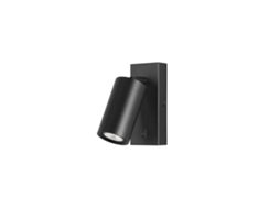 Forlight Era - Aplique 60x140x10mm, Alumínio, Cor Preto, Gu10