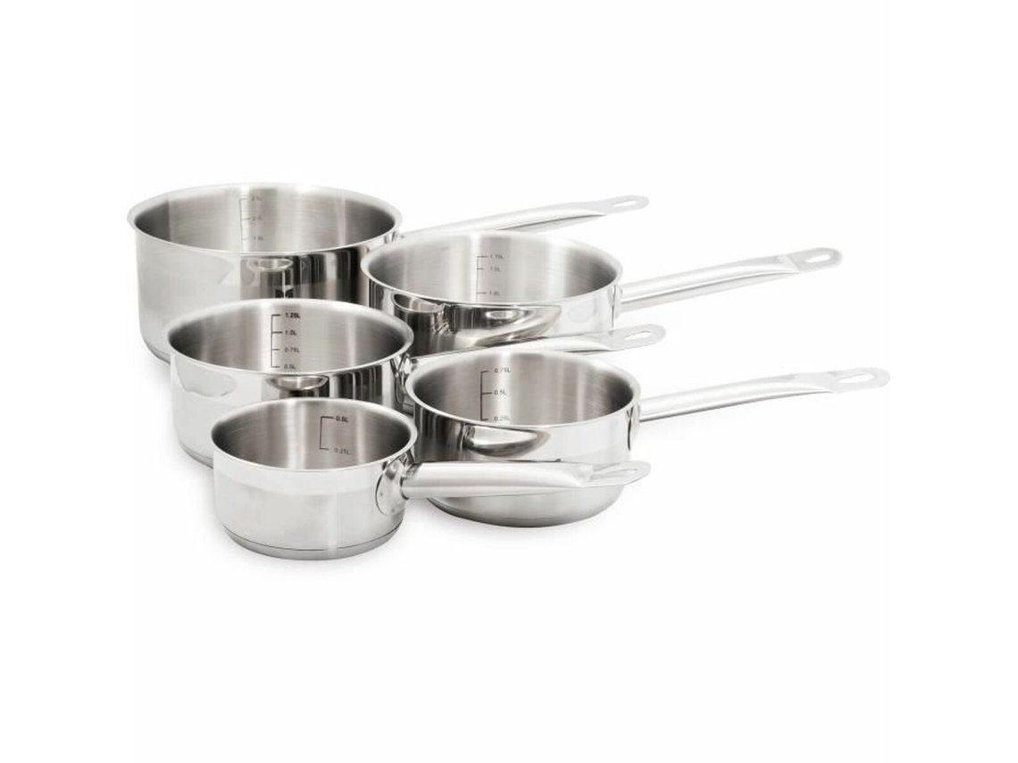 Bateria De Cozinha Baumalu Cinzento 5 Peças