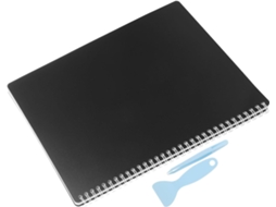 Pretyzoom Álbum Coleção Adesivos Automáticos Reutilizáveis Grande Formato Com Ferramentas Organizadoras