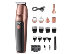 Conjunto de Máquina de Cortar Cabelo Elétrica 19 em 1, Lavável, Recarregável, Lâmina de Aço Inoxidável com Acabamento em Bordo, Silenciosa. MDUG