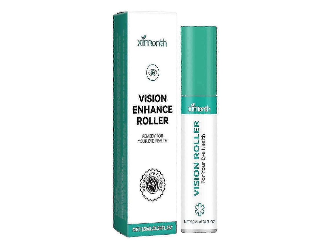 1 a 3 sessões de massagem com rolamento ocular aliviam a tensão ocular e auxiliam no cuidado com os olhos. Visão Eye Care Roll