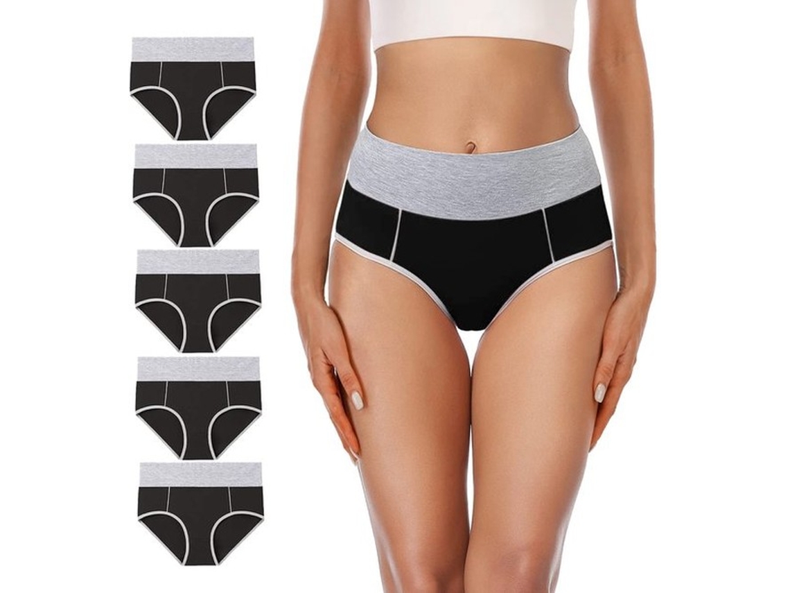 Escolha Sólida - Roupas De Cama Para Mulheres Alta Cintura - 5 Unidades De Lençóis De Cama Completa