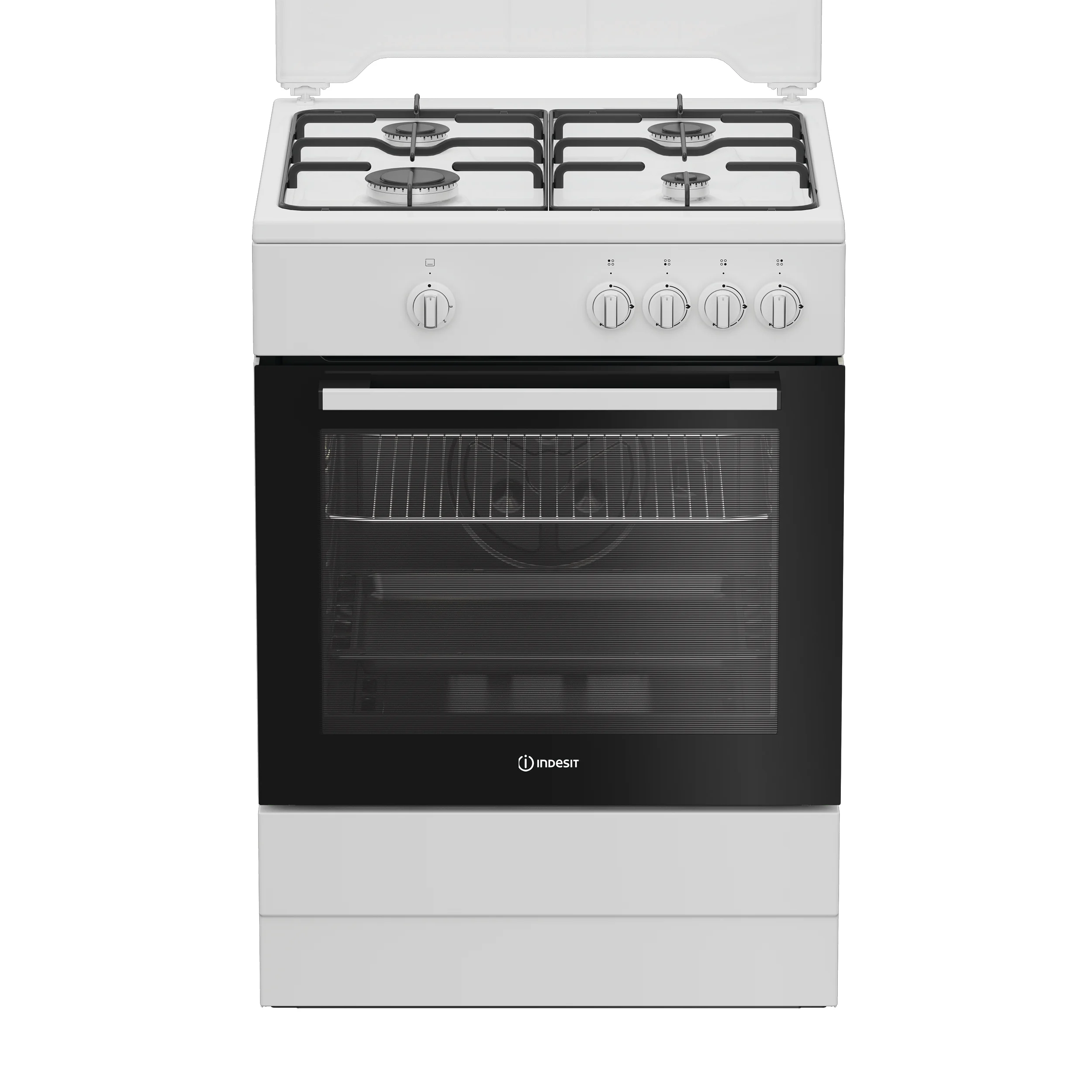 Fogão INDESIT I6GGKMW (64 L - Gás Natural - Branco)