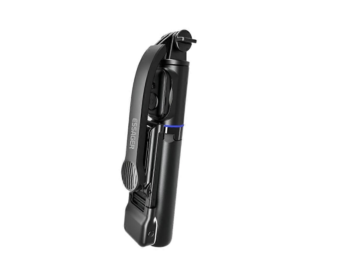 Lurelia Tripé Para Selfie Bluetooth, Até 5,2 Cm, Para Telemóvel, Em Aço Inoxidável, Preto