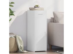 Vidaxl Aparador 30x42,5x93 Cm Derivados De Madeira Branco