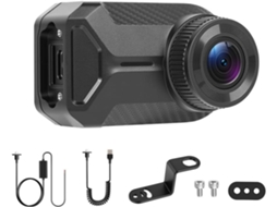 Gravador De Moto 1080p Dvr Wifi Étanche Registro Em Boucle Caméra Grand Angle Suporte Ao Aplicativo Find My