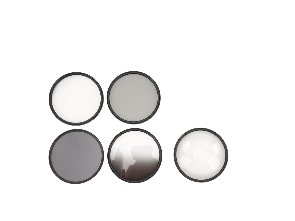 2026 kit de Filtros para Lentes: Nd8, Cpl, Nd, Macro, Filtro de Estrela de 6 Pontos, Gris Gradiente Gnd