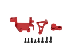 Conjunto De Brazo De Soporte De Servo Rc Para Moto Eléctrica Losi Promoto Mx 1/4 Rojo