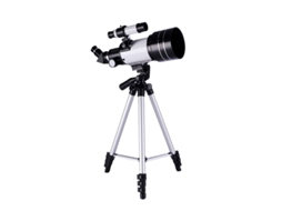 Telescópio astronômico de 70 mm, telescópio para observação de estrelas, kit de tripé ajustável, equipamento para observação astronômica.
