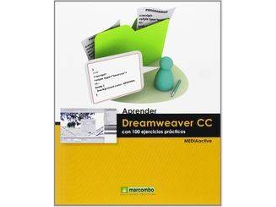 Livro Aprender Dreamweaver CC con 100 ejercicios de Mediaactive (Espanhol)