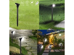 Peças De Luzes Solares Para Gramado Com Sensor De Movimento, Luzes Solares Para Iluminação Paisagística Aquaforge